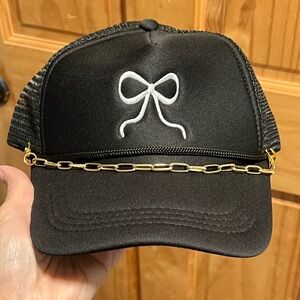Black Trucker Hat